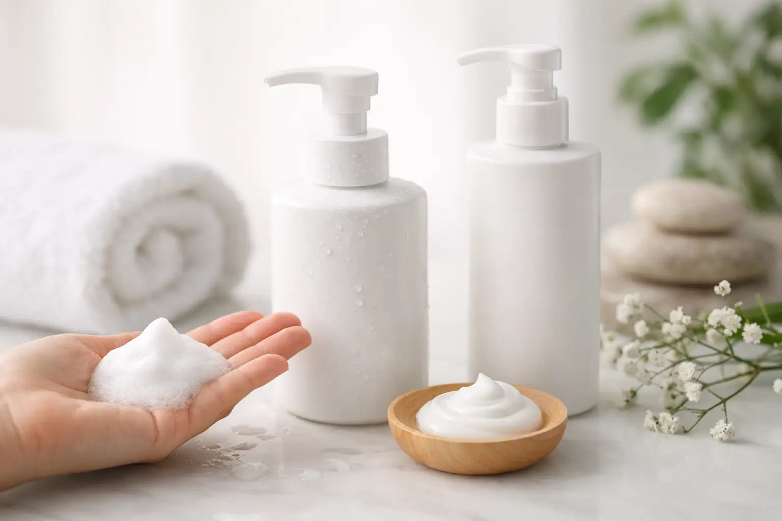 Body Wash and Lotion for Sensitive Skin