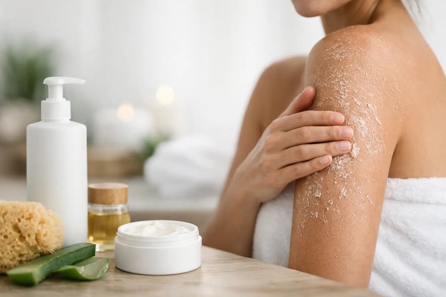 Best Body Lotion for Peeling Dry Skin