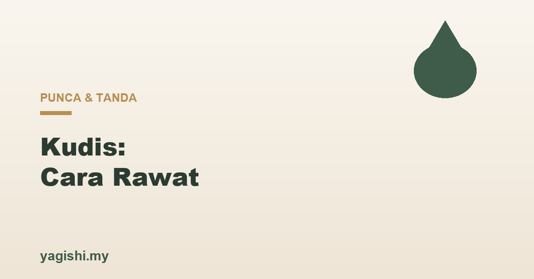 Kudis punca tanda dan cara rawat - panduan Yagishi