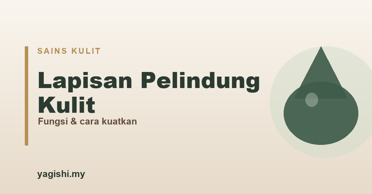 Lapisan pelindung kulit, fungsi dan cara kuatkan - panduan Yagishi