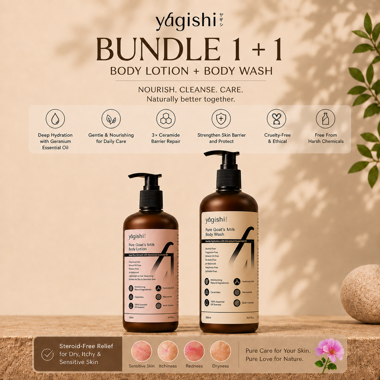 Premium Pure Goat's Milk Body Care