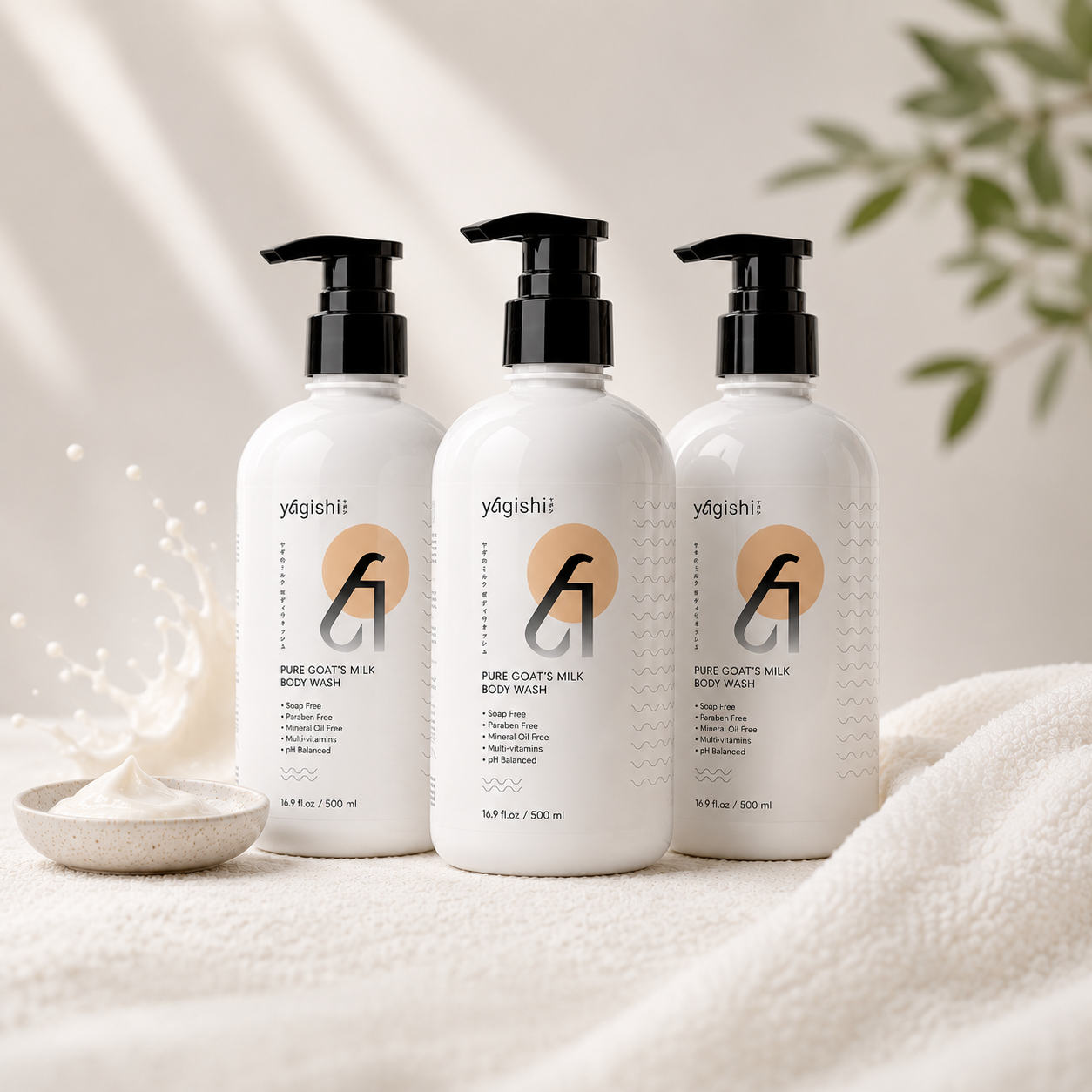 Pure Goat's Milk Body Wash with Fragrance