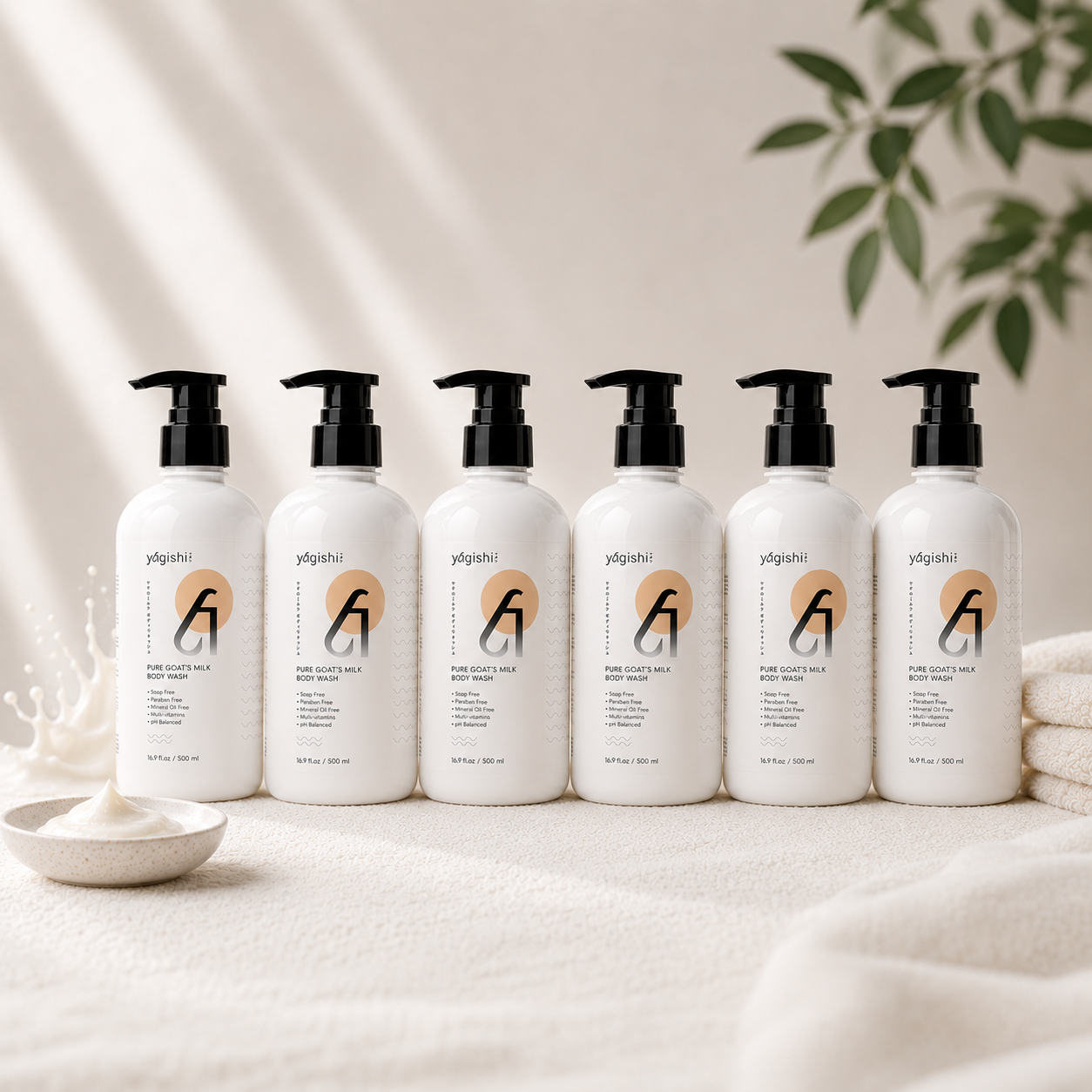 Pure Goat's Milk Body Wash with Fragrance